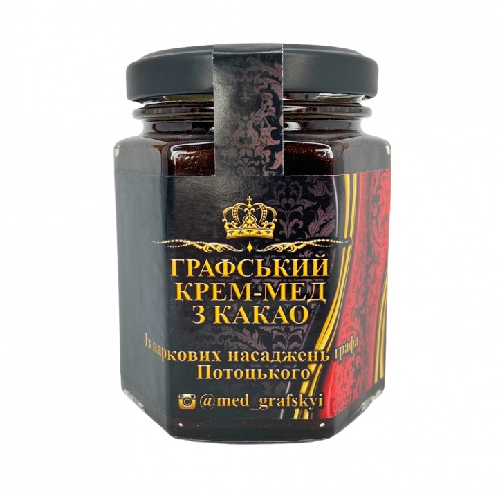 Крем-мед з какао 230 г. 